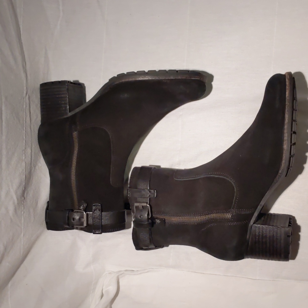 Trask Madison Waterproof Boots Ankle Booties with Buckle 10 - Picture 2 of 14